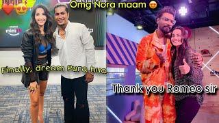 Nora or Remo sir OMG  || Dream pura ho gaya hamara || beauty or arbaz ghuma Mumbai