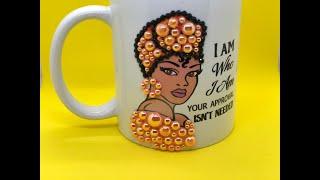 How to choose beads to bling out coffee mugs