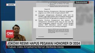Jokowi Resmi Hapus Pegawai Honorer di 2024