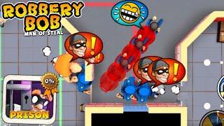 Robbery Bob - Prison Chapter Gameplay Walkthrough Ep 47