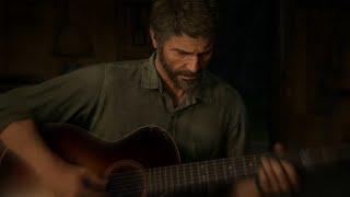 Joel plays a song for Ellie