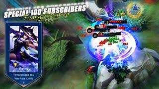 THE MOST AGGRESSIVE FANNY MONTAGE - Mobile Legends