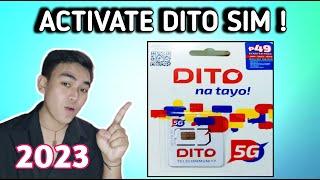 How to ACTIVATE DITO SIM CARD? (Full Tutorial 2023)