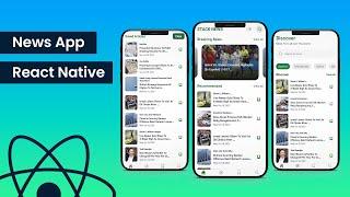 Build a News App || React Native and Expo Projects | React Native for Beginner 2024