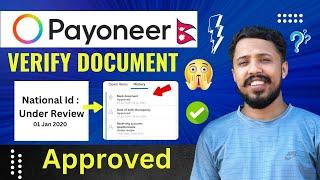 Verify Payoneer Account in Nepal: Step-by-Step Guide for 2024 | Under Review Payoneer Account Verify