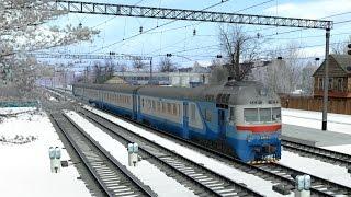 Дизель-поезд Д1 в Trainz