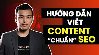 Hướng dẫn viết Content chuẩn SEO mới nhất 2023 - Cách viết content SEO #Content_SEO