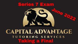 Take a Series 7 Final with me (FINRA Exam) June 2022 #series7exam #series7exam