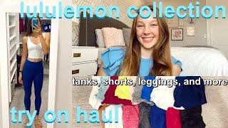 LULULEMON COLLECTION | lululemon try on haul