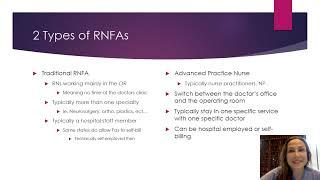 What is an RNFA?