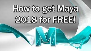 How To Get Maya 2018 for Free
