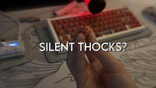 Akko Rosewood Switches Sound Test - Silent Thock?