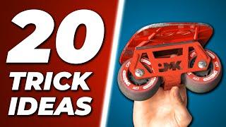 20 Beginner Tricks on Freeskates!