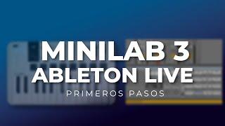 Cómo configurar Arturia MINILAB 3 con ABLETON LIVE