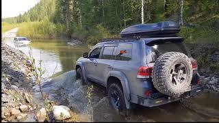 Поездка на Манские озёра 06.2018г. (полная версия) /Land Cruiser 200 Arctic Trucks / OFF-ROAD