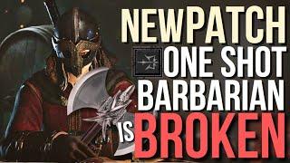 New 100% Armor Pen One Shot Barbarian is Broken | Dark and Darker