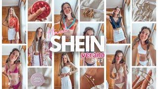 HAUL SHEIN VERANO  2022 | BIKINIS, tops, joyas y maquillaje