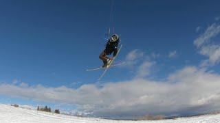 Kite Skiing in Idaho