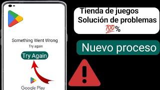 Cómo solucionar el problema de algo salió mal en Play Store (2024) |  Error de tienda de Google Play