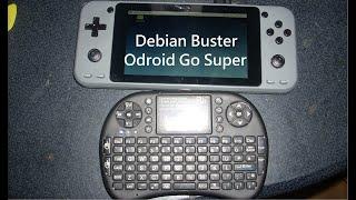 Debian Buster on the Odroid Go Super / More than a gaming handheld