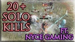 His Necromancer Build Got 20+ Kills Solo - Ft Nyce Gaming - ESO PvP Gameplay - Build Link Below!