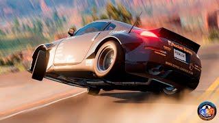 Best Satisfying Rollover Crashes #3 - BeamNG drive CRAZY DRIVERS