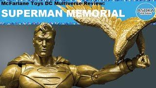 McFarlane Toys DC Multiverse Review: Superman Memorial Figure Statue | Asoka The Geek