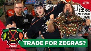 Should the Chicago Blackhawks try to trade for Anaheim Ducks' Trevor Zegras? | CHGO Blackhawks