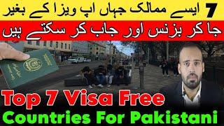 Visa Free Countries on Pakistani | Free Visa Country For Pakistan | visa on arrival for pakistan