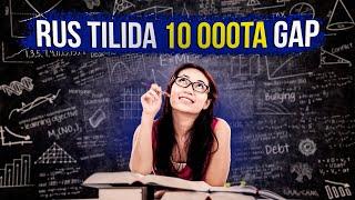 Rus tilida 10000ta gap (2 soatda), Dilshoda Bashirova +7(995) 070 1216