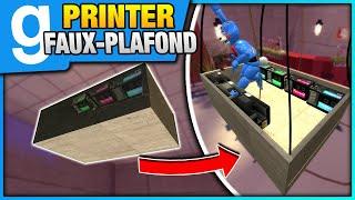 PRINTERS CACHÉS DANS UN FAUX PLAFOND CHEATÉ - Gmod DarkRP