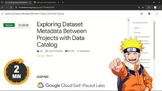 Exploring Dataset Metadata Between Projects with Data Catalog | #qwiklabs | #GSP789