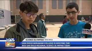 KUSI-SD (Live Coverage): Miramar College Hosts Science Olympiad