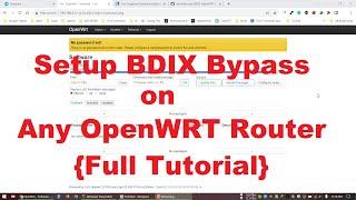 Setup BDIX Bypass on Any OpenWRT Router -  Full Tutorial