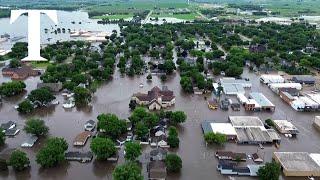 Flash flooding leads to evacuations of northern Iowa town