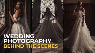 Wedding Photography behind the scenes | Bridal Portrait Session FREE Tutorial #photographytips