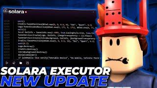 Solara Executor | Roblox Solara Executor | BYPASS WITHOUT KEYS & COMPLETE BYFRON BYPASS V3 UNC 90%