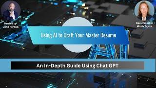 Using AI to Craft Your Master Resume