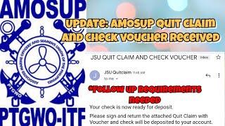 Update: AMOSUP Provident fund quit claim and check voucher received 2021 | MissLibra Vlogs