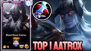 WILD RIFT AATROX - TOP 1 AATROX GAMEPLAY - EX SOVEREIGN RANKED