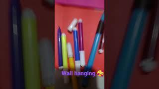 wall hanging #divya craft and drawing 123#