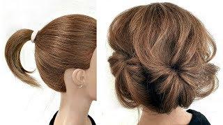 12 Причесок на Короткие волосы за 2 минуты. Пошагово! 12 Hairstyles for short hair in 2 minutes.