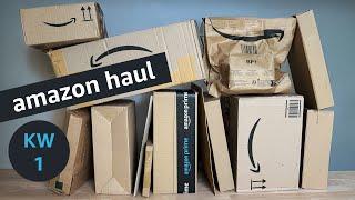 Amazon Haul 2025 - Haushalt, Beauty Artikel, Bastelsachen und mehr - Kalenderwoche 1 | Shopping Haul