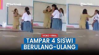 Viral Guru Tampar 4 Siswa Wanita sampai Korban Kesakitan, 'Kalau Saya Punya Jam Jangan Coba coba'