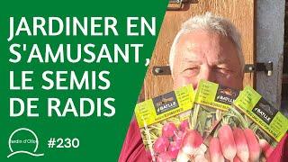 #230-Jardiner en s'amusant - le semis de radis