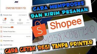 PROSES ORDERAN DI SHOPEE | KIRIM LEWAT JNE REGULER