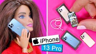 DIY MINI iPhone 13 Pro for Barbie| Doll's Miniatures | Anna Oskina