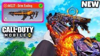 *NEW* MYTHIC AK117 - GRIM ENDING  (COD MOBILE)