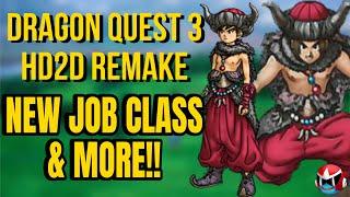 Dragon Quest 3 HD2D New Vocation Added & Other Changes! #dragonquest