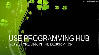 How to learn Programming in android? Use Programming Hub | Link in the desc